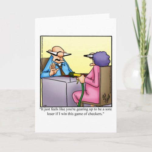 Funny Wedding Anniversary Humor Greeting Card