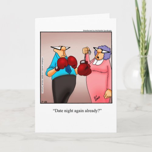 Funny Wedding Anniversary Humor Greeting Card