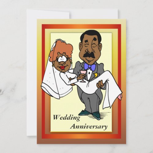 Funny Wedding Anniversary Invitation