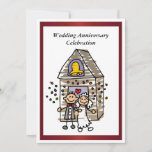 Funny Wedding Anniversary Invitation