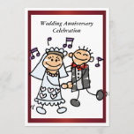 Funny Wedding Anniversary Invitation