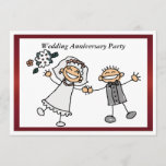 Funny Wedding Anniversary Invitation