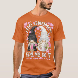Funny Wedding Bride And Groom Motif The Gnomes Mad T-Shirt