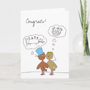 Funny Wedding Card by goodmoments at Zazzle