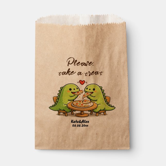 Funny Wedding Favor Bag (Front)