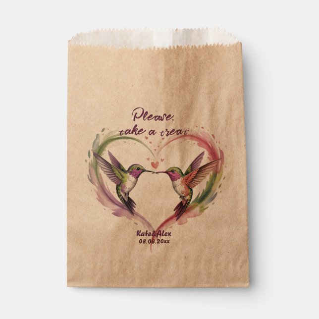 Funny Wedding Favor Bag (Front)