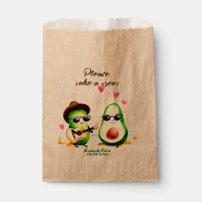 Funny Wedding Favor Bag (Front)