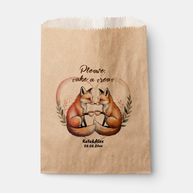 Funny Wedding Favor Bag (Front)