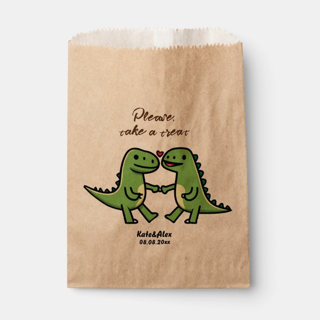 Funny Wedding Favor Bag (Front)