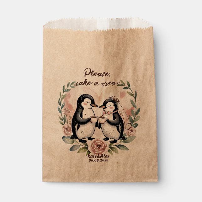 Funny Wedding Favor Bag (Front)