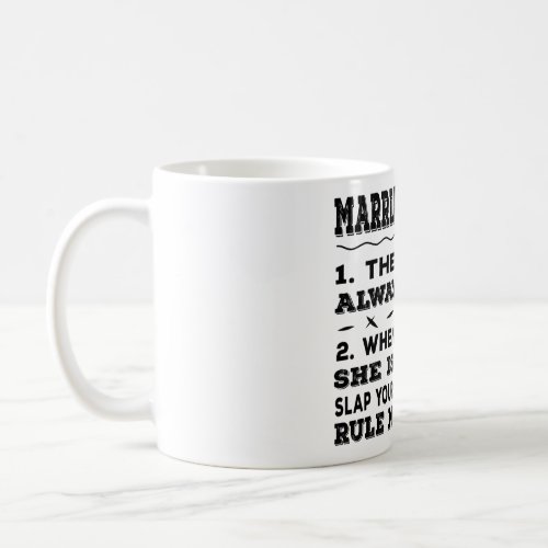 Funny wedding gift Quadratic clock Coffee Mug