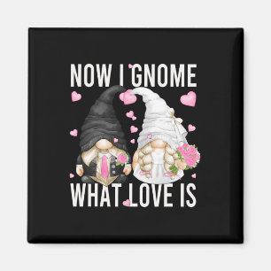 Funny Wedding Gnome Couple Pun Love Saying For Gro Magnet
