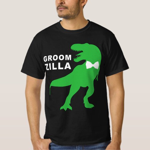 Funny Wedding Groomzilla Groom Gift T_Shirt