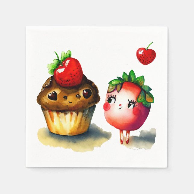 Funny Wedding  Napkins (Front)