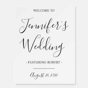 Funny Wedding Reception, Bride featuring Groom Foam Board