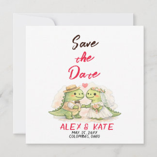 Funny Wedding Save the Date  Invitation