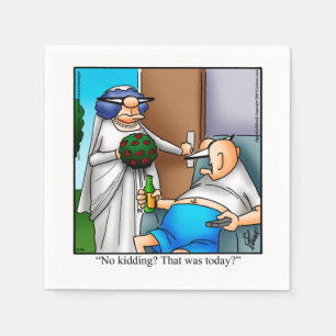 Funny Wedding / Shower Humor Cocktail Napkins