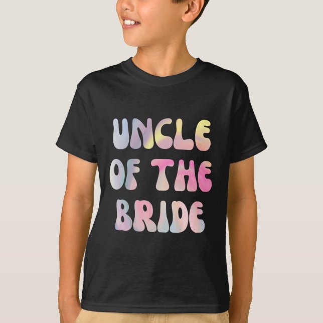 Funny Wedding Uncle Of The Bride  T-Shirt (Front)