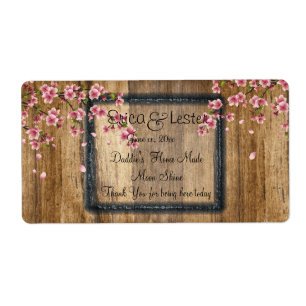 Funny, Wedding Wine, Moonshine Custom Label