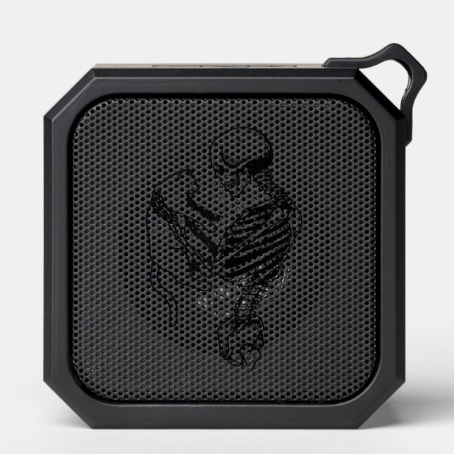 FUNNY WEDNESDAY CAT HALLOWEEN CAT SPOOKY CAT SCARY BLUETOOTH SPEAKER (Front)