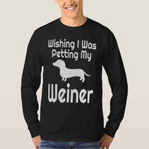 Funny Weiner Dog Mom Dachshund Dad Animal Pet Pa T-Shirt