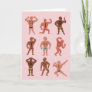 Funny Weird Chest Hair Birthday Greeting Card