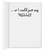 Funny WEIRDOS Hungry Cartoon Cards (Inside (Right))