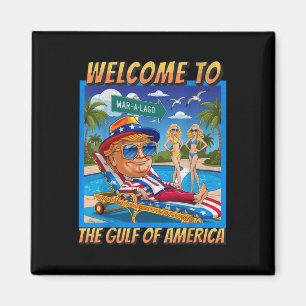 Funny Welcome To The Americas Gulf February 9th Be Magnet