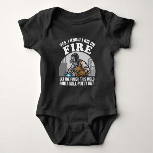 Funny Welding Quote for Welder Baby Bodysuit