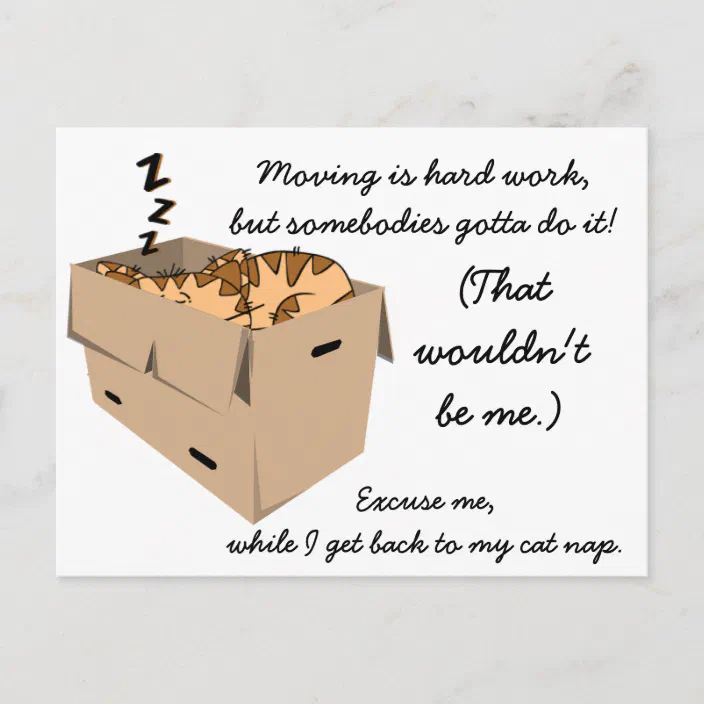 Funny We Re Moving New Address Announcements Zazzle Com