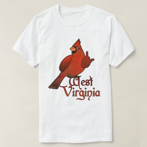 Funny West Virginia Cardinal T_Shirt