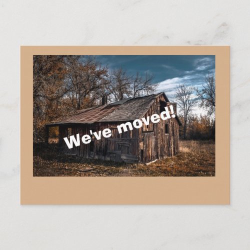 Funny Weve Moved Card
