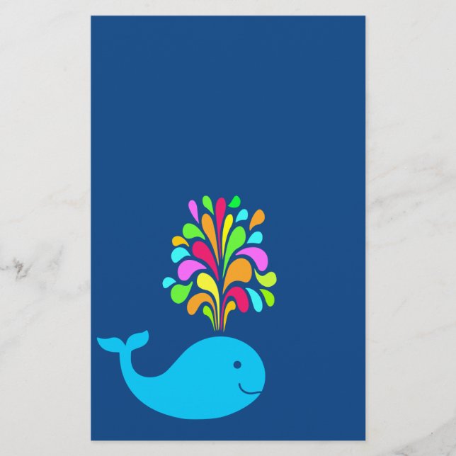 Funny whale flyer (Front)