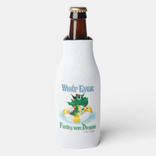 Funny Whatever Floats Your Dragon Bottle Cooler