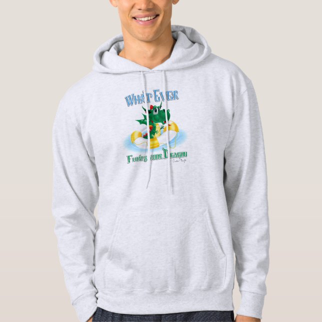 Funny Whatever Floats Your Dragon Hoodie (Front)