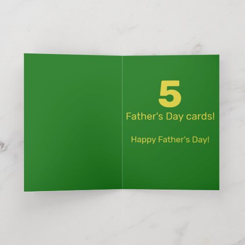 Funny Whats Better Than One Fathers Day Card
