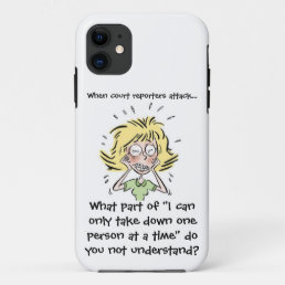 Funny When Court Reporters Attack iPhone 11 Case