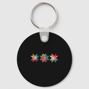Funny When Life Give You Scraps Make A Quilt Quilt Keychain