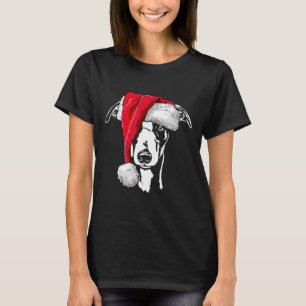 funny whippet santa christmas dog mom gift present T-Shirt