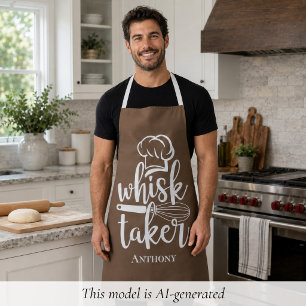 Funny Whisk Taker Apron