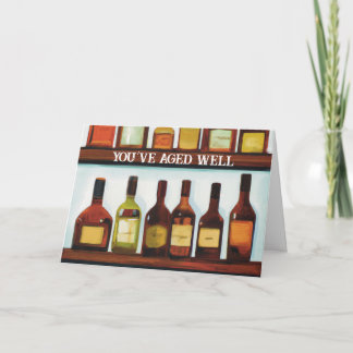 Funny Whiskey Birthday Card For Him Older Men
