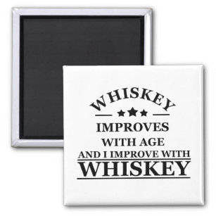 funny whiskey quote magnet
