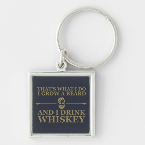 funny whisky drinker quote keychain