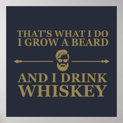 funny whisky drinker quote poster
