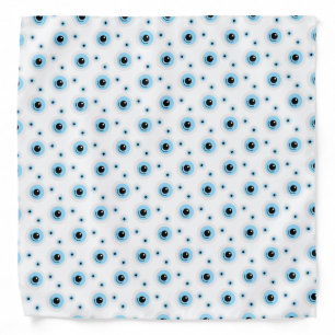 Funny white bear face bandana