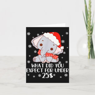 Funny White Elephant Pjs For Adults Under 15 20  Card