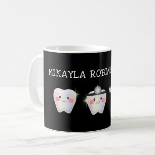 Funny White Teeth Dentistry Coffee Mug