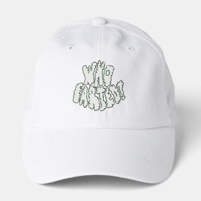 Funny Who Farted? Novelty Golf Gift For Buddies Performance Cap (Front)