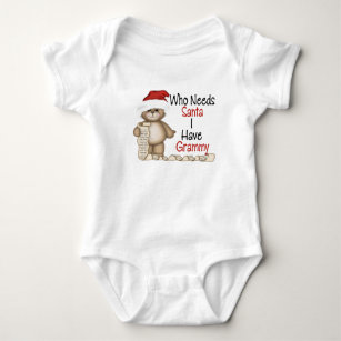 Funny christmas hot sale onesies baby