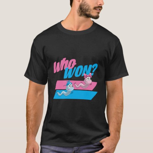 Funny Who Won Gender Reveal T_Shirt